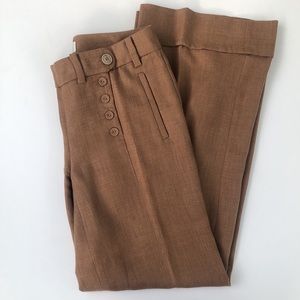 Anthro | Elevenses Tencel/Linen Sailor Pant Sz 4